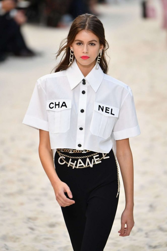Kaia Gerber - Chanel Runway Show in Paris