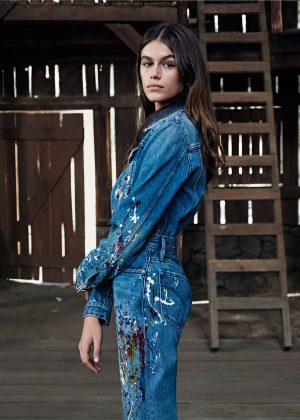 Kaia Gerber - Denim in Calvin Klein Jeans #mycalvins Spring 2018 Campaign