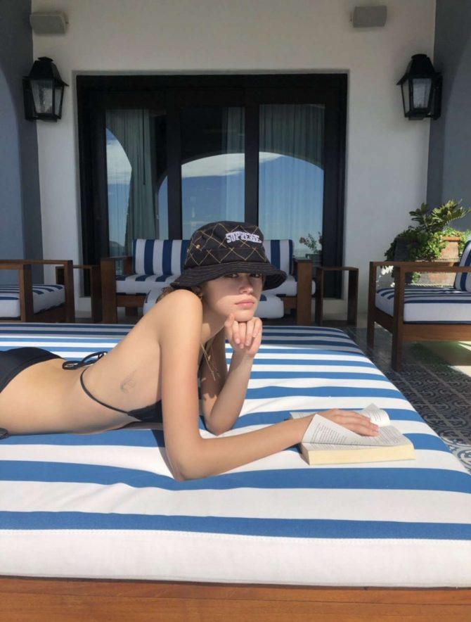 Kaia Gerber in Bikini - Social Media Pics