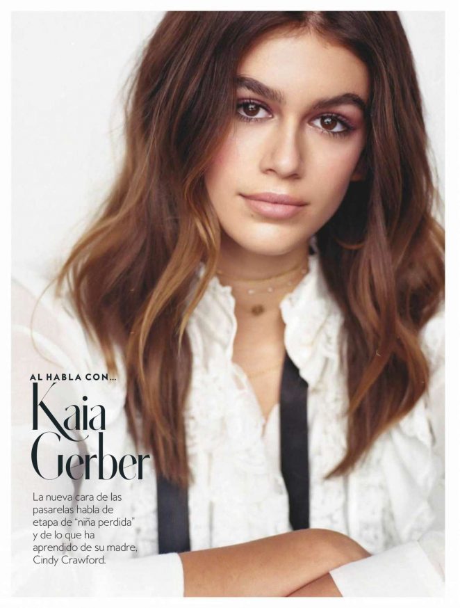 Kaia Gerber - InStyle Spain Magazine (July 2018)