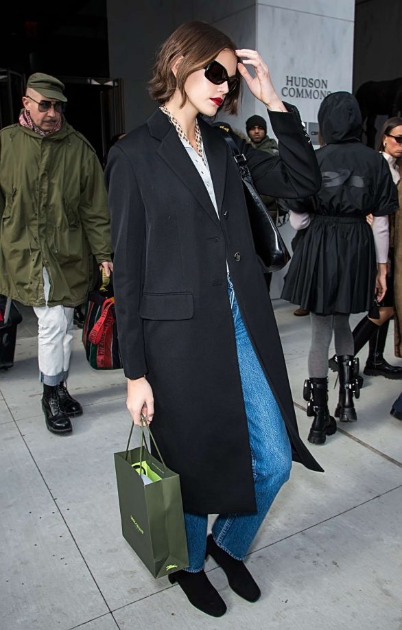 Kaia Gerber - Is seen at Longchamp fashion show 2020 during New York Fashion Week