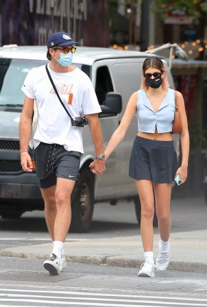 Kaia Gerber out with Jacob Elordi in NYC