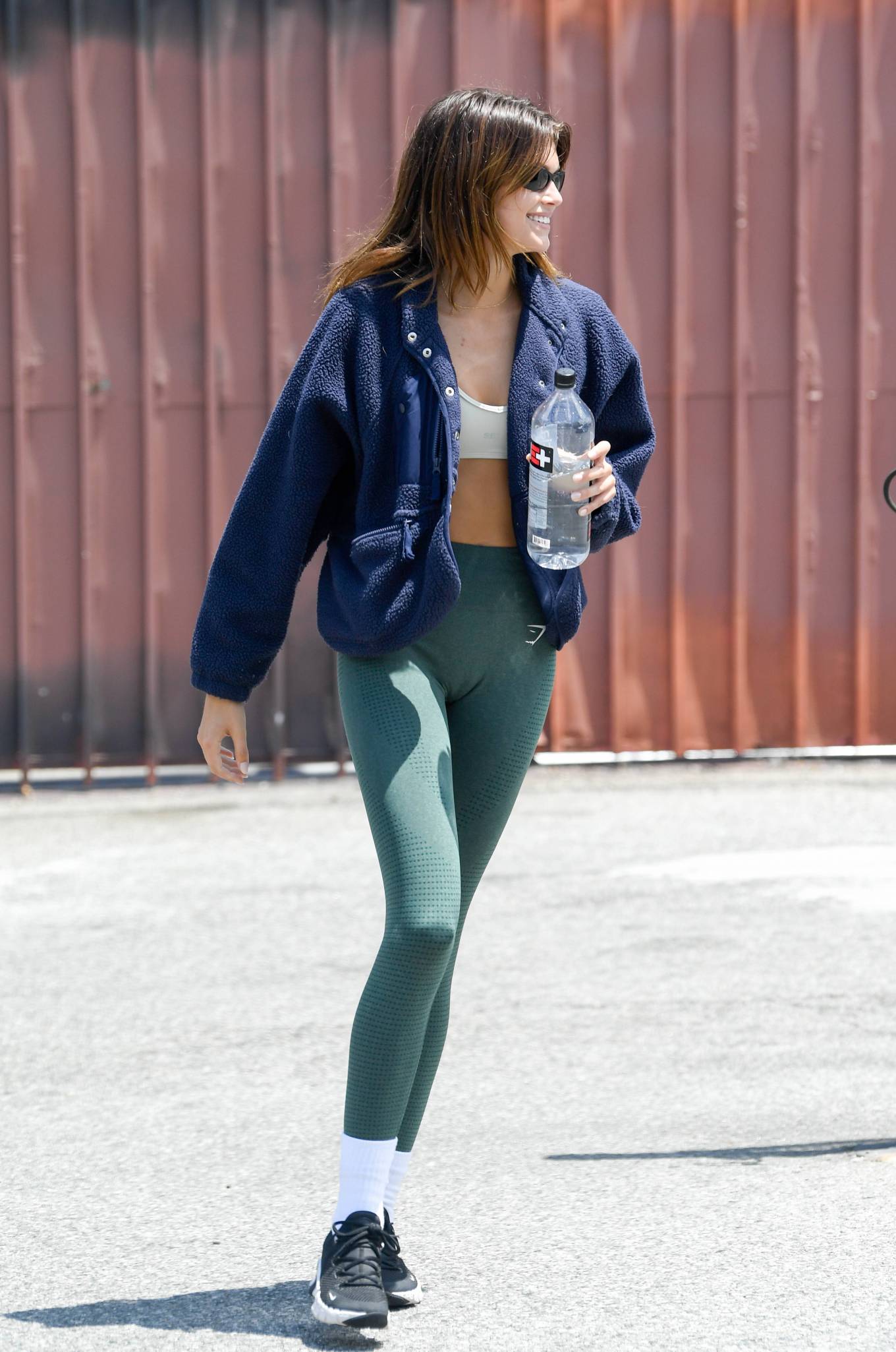 Kaia Gerber - Seen at the gym in Los Angeles