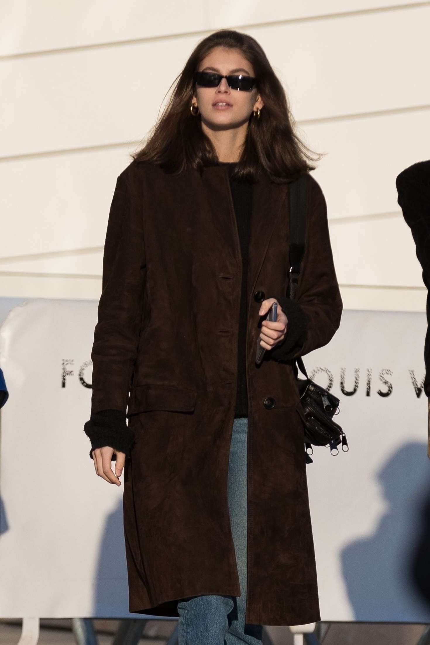 Kaia Gerber - Visits the Louis Vuitton Foundation in Paris