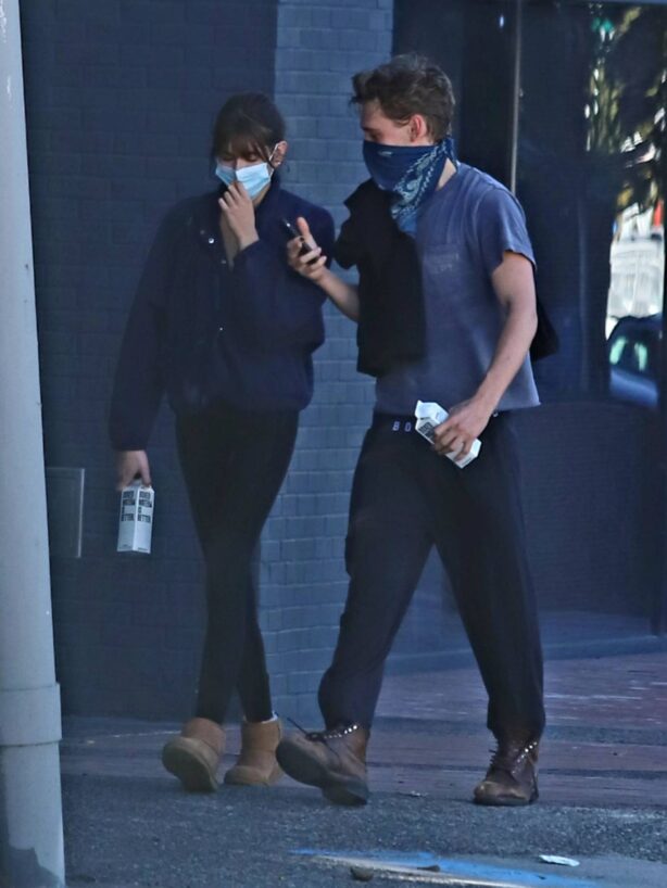Kaia Gerber - With Austin Butler out in Los Angeles