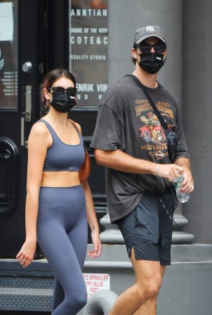 Kaia Gerber with Jacob Elordi Seen out for a workout in New York – GotCeleb