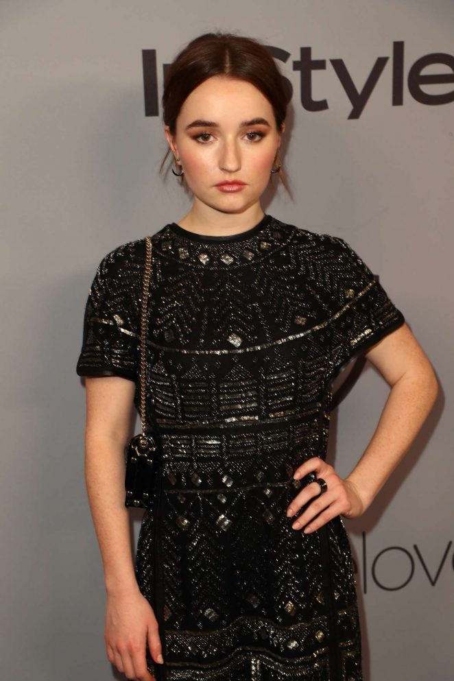 Kaitlyn Dever - 2018 InStyle and Warner Bros Golden Globes After Party in LA