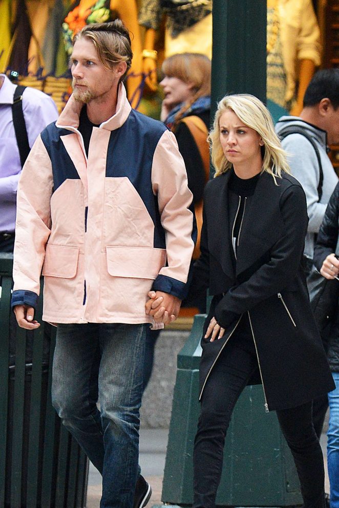 Kaley Cuoco and Karl Cook out in NYC
