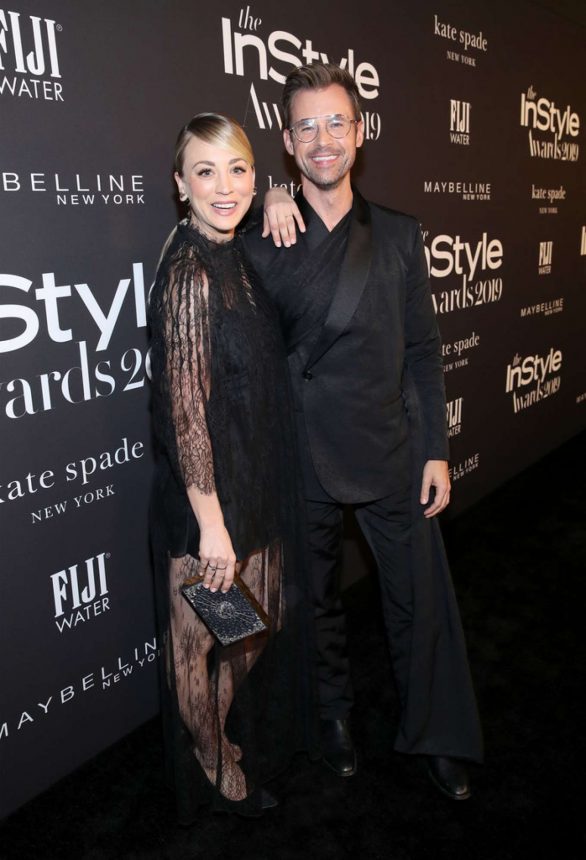 Kaley Cuoco - Black carpet at 2019 InStyle Awards in Los Angeles