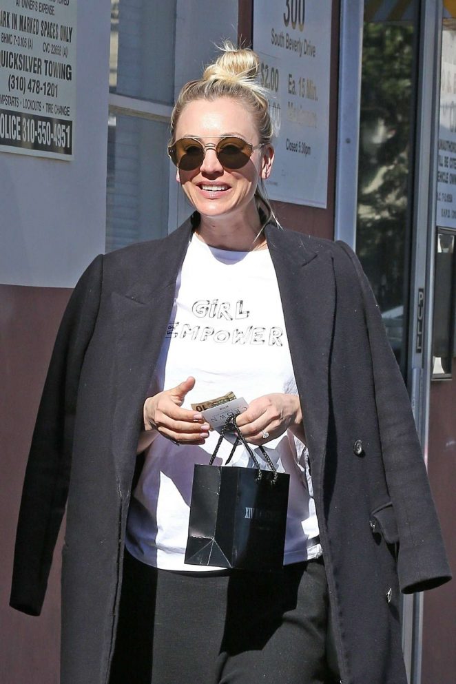Kaley Cuoco - Out and about in Los Angeles