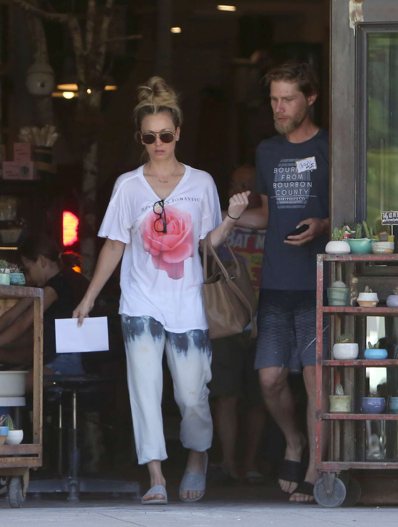 Kaley Cuoco â€“ Spotted at Eureka in Los Angeles
