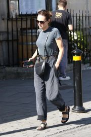 Kara Tointon - Arrives to the Theatre Royal in Bath
