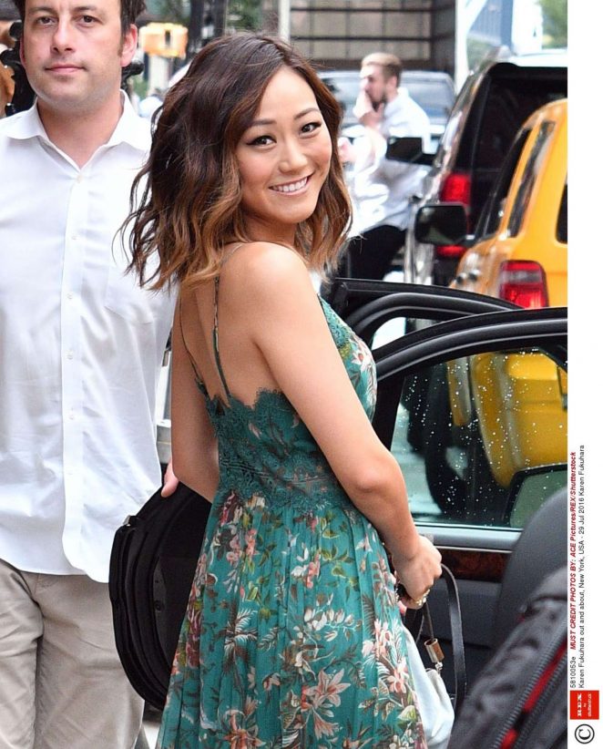 Karen Fukuhara - Out and about in New York City