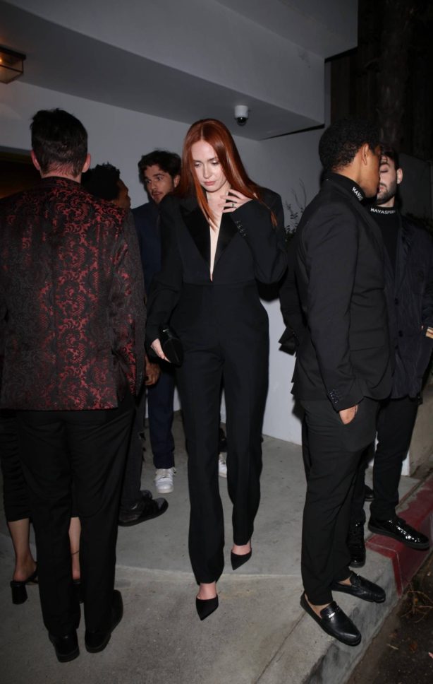 Karen Gillan - Leaving the HBO after party in West Hollywood