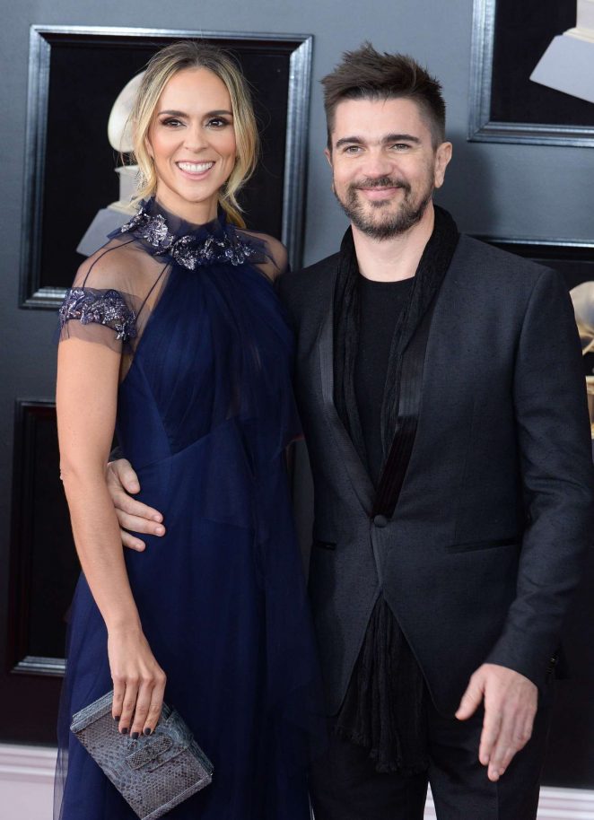 Karen Martínez and Juanes - 2018 GRAMMY Awards in New York City