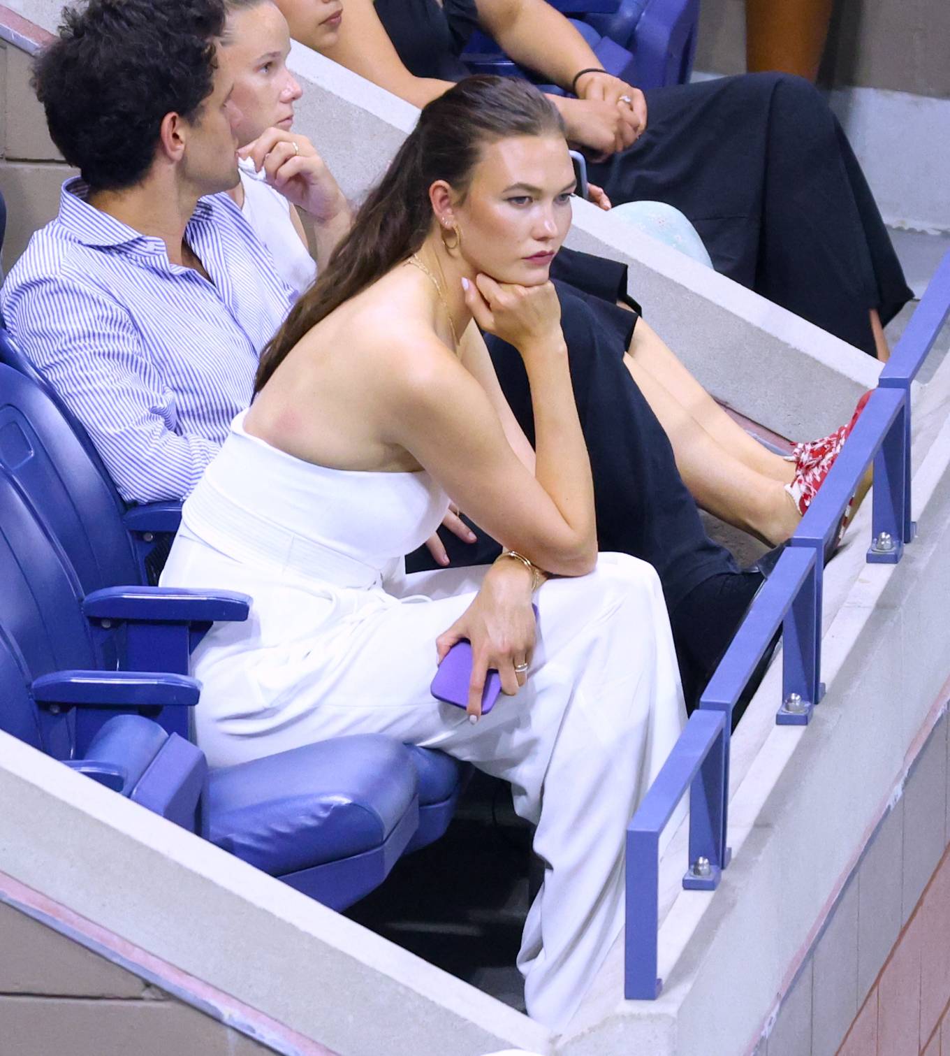 Karlie Kloss 2023 : Karlie Kloss – Along with her husband Joshua Kushner attends The US Open in New York-02