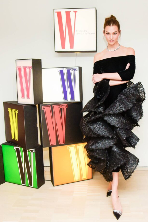 Karlie Kloss - Bergdorf Goodman Celebrates W's 50 Years in Fashion