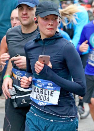 Karlie Kloss - Running the New York Marathon in NYC