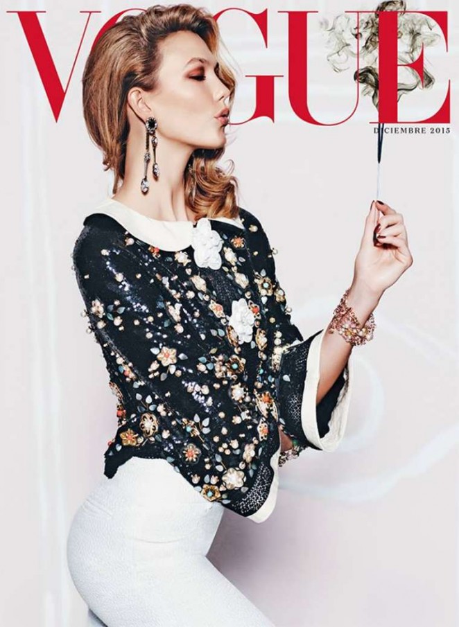 Karlie Kloss - Vogue Mexico Cover (December 2015)