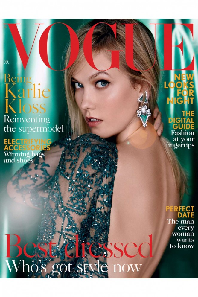 Karlie Kloss - Vogue UK Cover (December 2015)