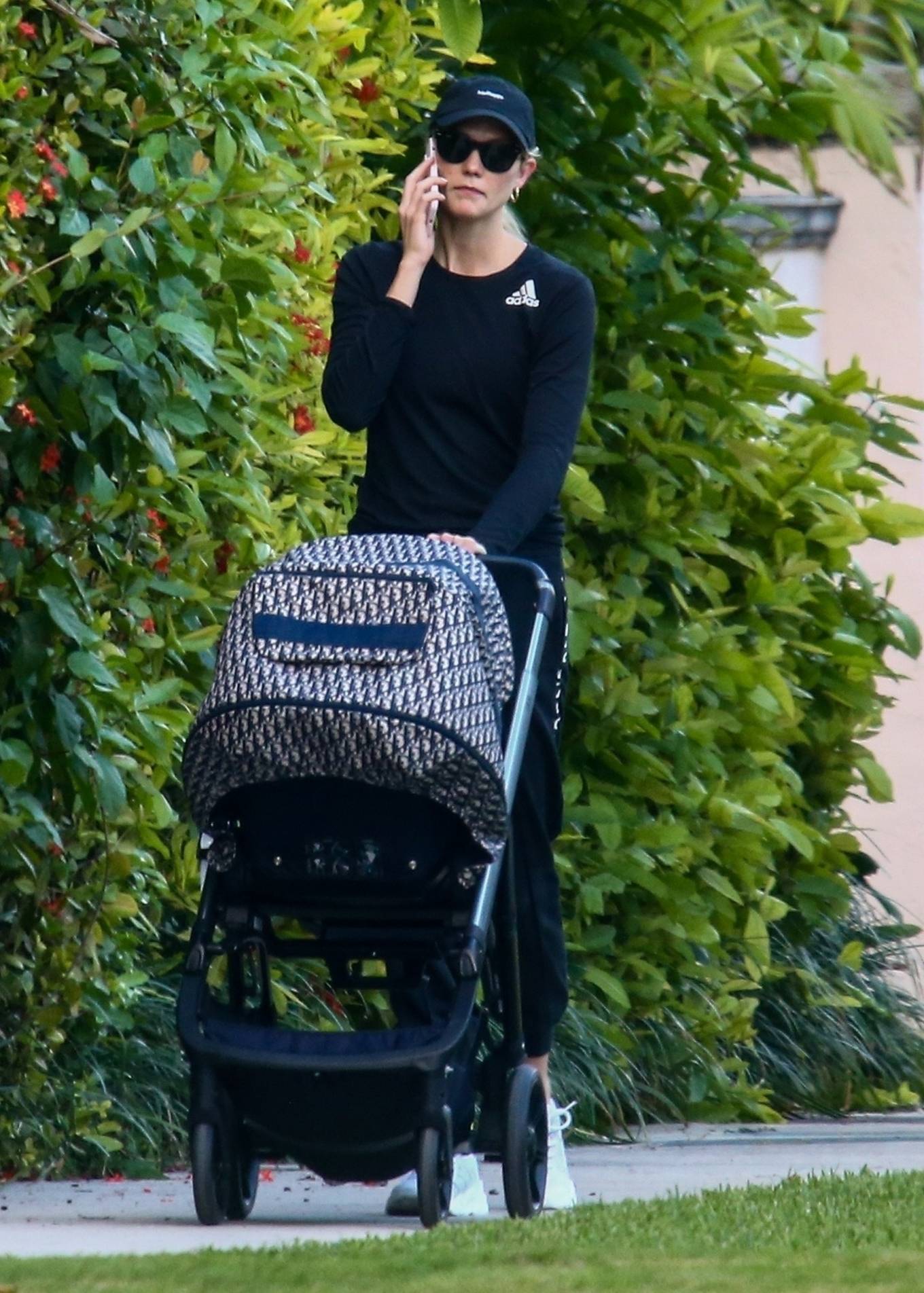 Karlie Kloss 2021 : Karlie Kloss – With her baby boy Levi out in Miami Beach-03