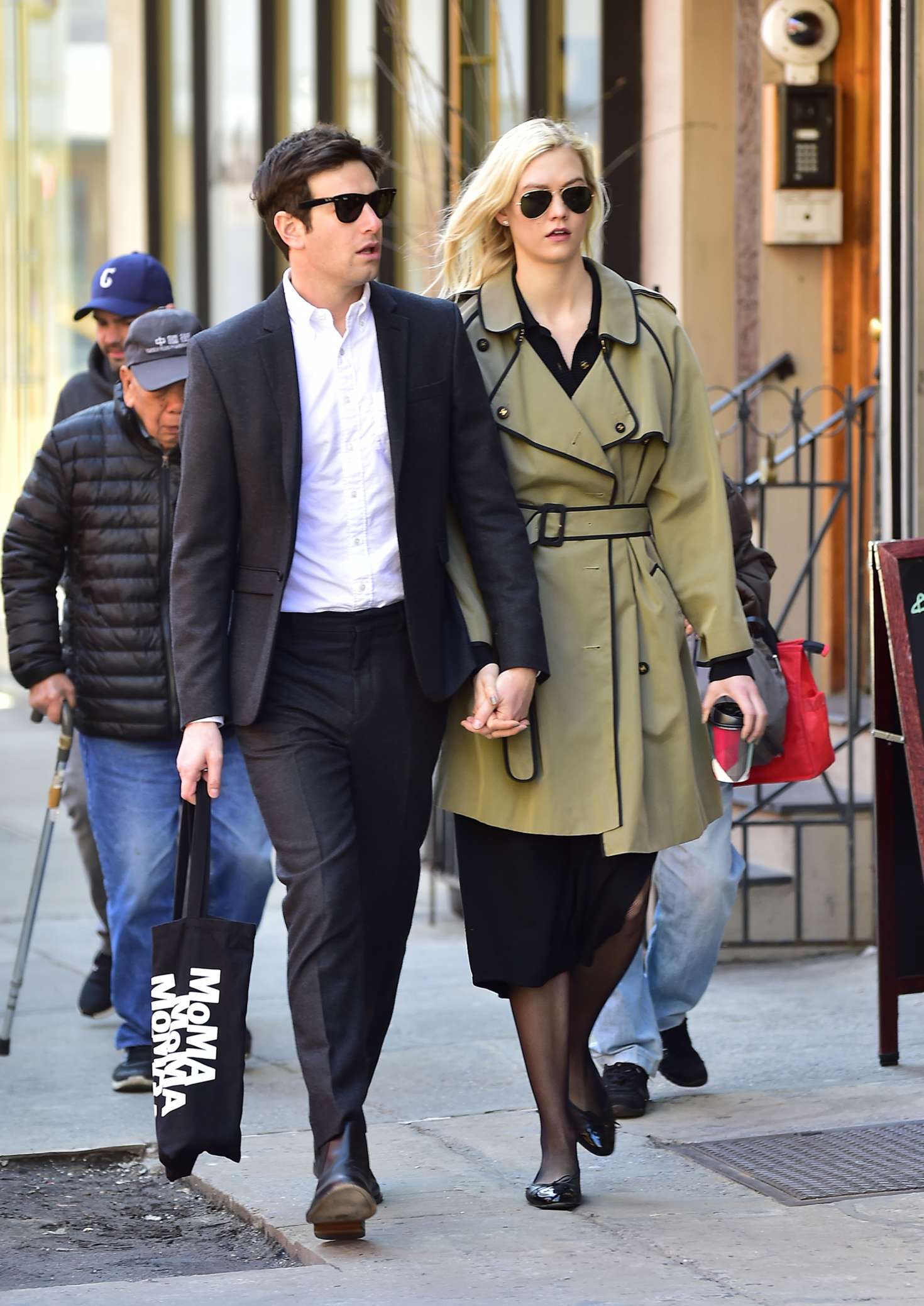 Karlie Kloss with her boyfriend Joshua in New York City -01 – GotCeleb