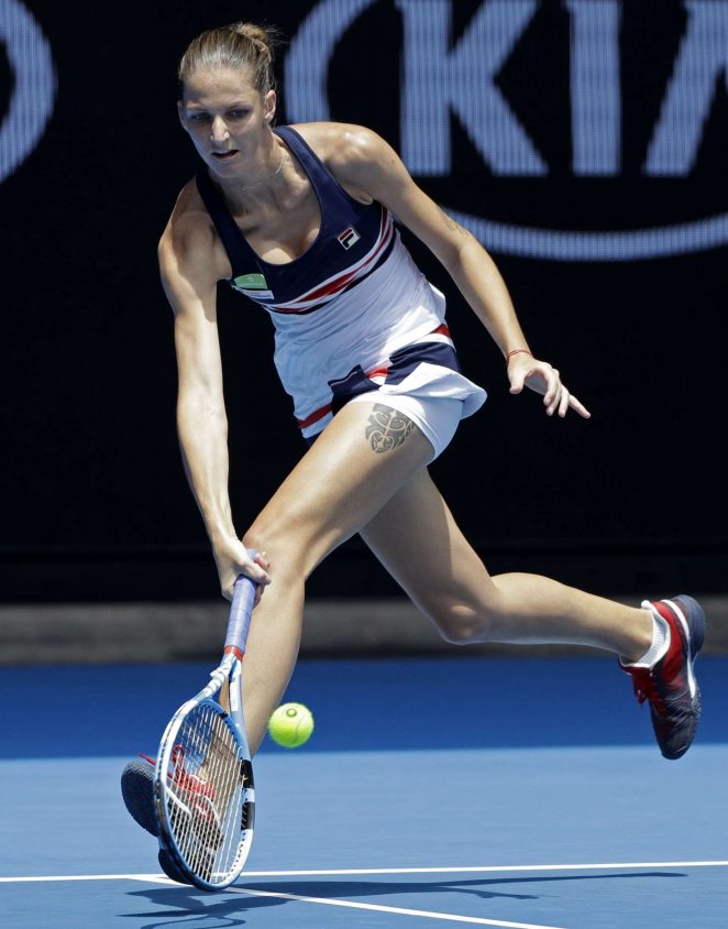 Karolina Pliskova - 2018 Australian Open in Melbourne - Day 6