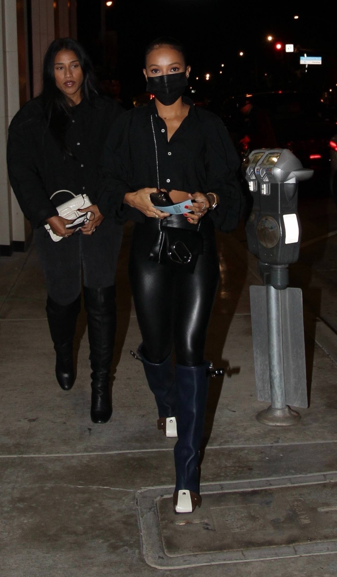 Karruche Tran - Is in good spirits at Catch in West Hollywood-02 | GotCeleb