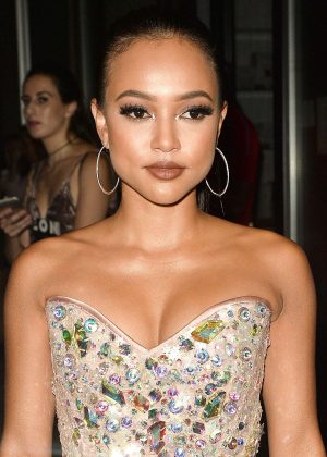Karrueche Tran - Arrives to The Blonds Fashion Show at 2016 NYFW in NYC