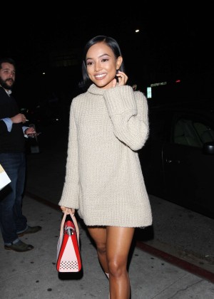 Karrueche Tran at The Nice Guy Club in West Hollywood