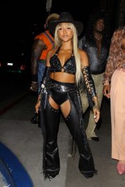 Karrueche Tran - Halloween party at The Highlight Room in Hollywood