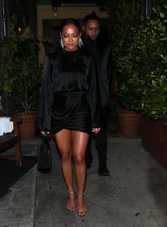 Karrueche Tran night out in West Hollywood