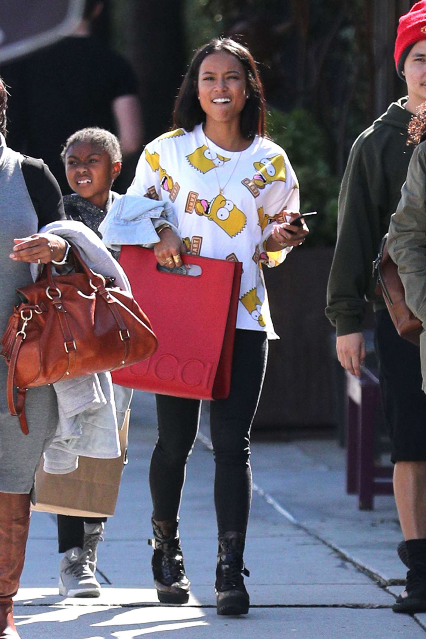 Karrueche Tran out with her family -14 | GotCeleb