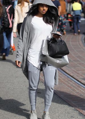 Karrueche Tran - Shopping at The Grove in Hollywood