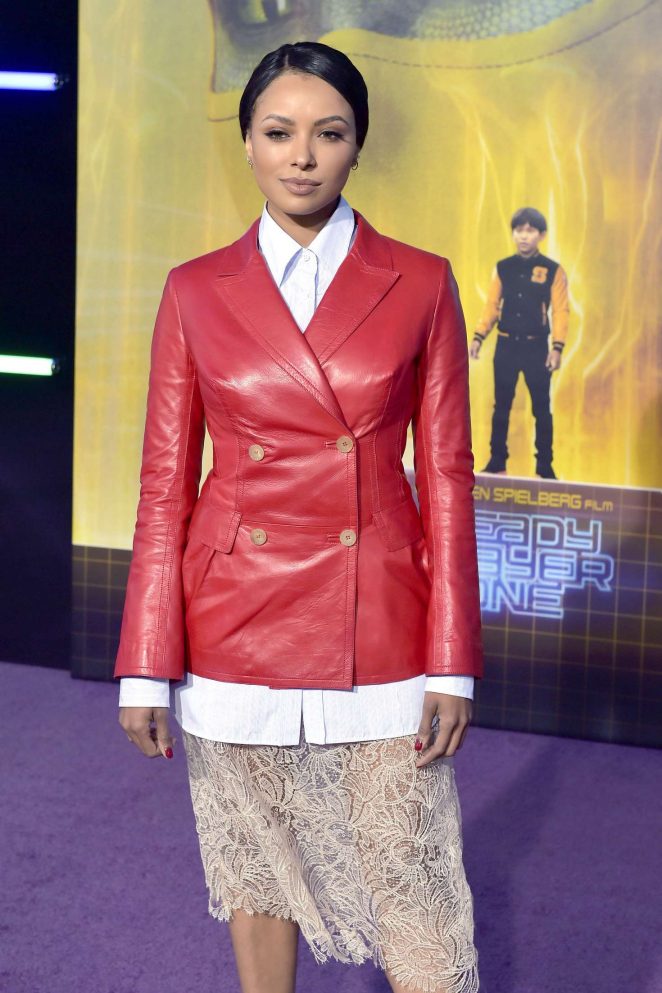 Kat Graham - 'Ready Player One' Premiere in Los Angeles