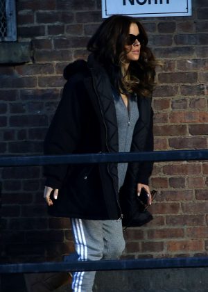 Kate Beckinsale on the set of her new film 'The Only Living Boy' in NY