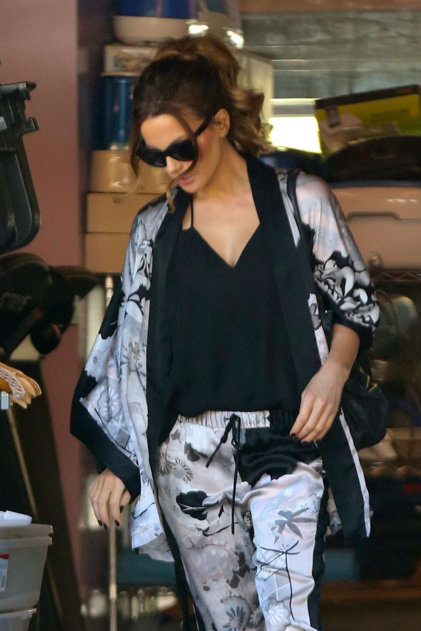 Kate Beckinsale out running errands in Brentwood