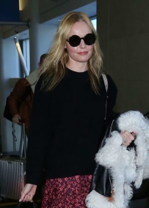 Kate Bosworth - Arrives at LAX Airport in Los Angeles