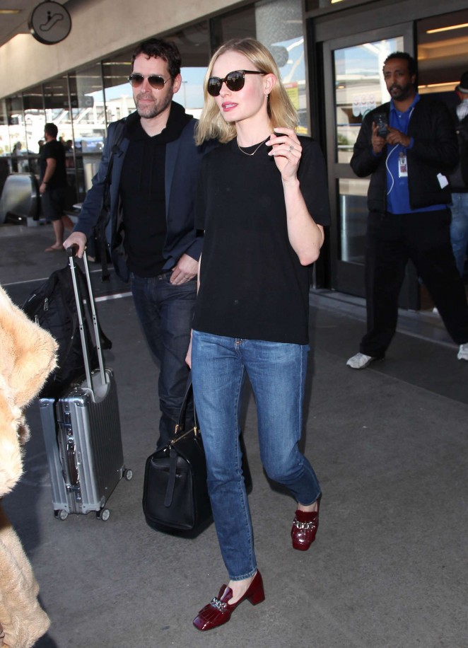 Kate Bosworth at LAX airport in LA