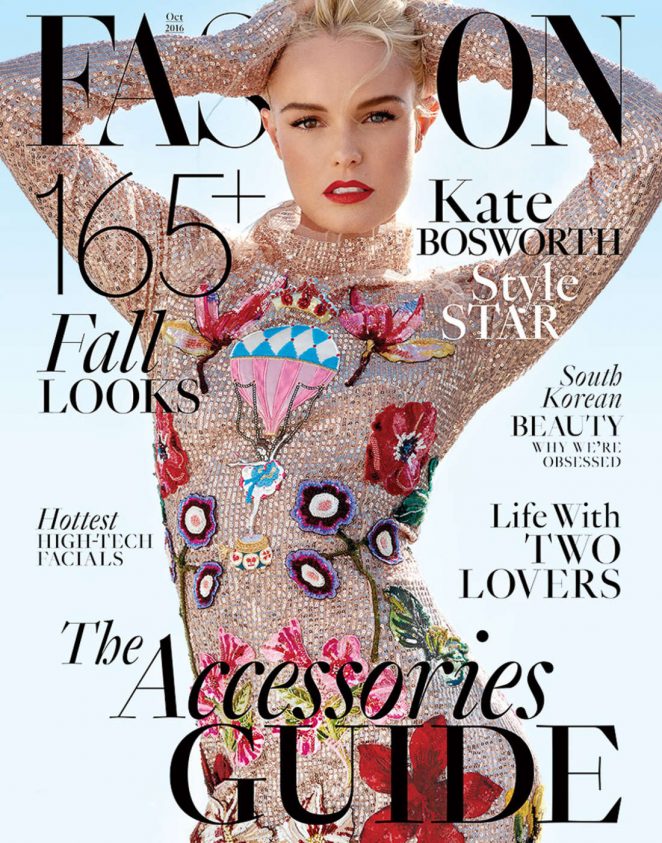 Kate Bosworth - Fashion Magazine (October 2016)