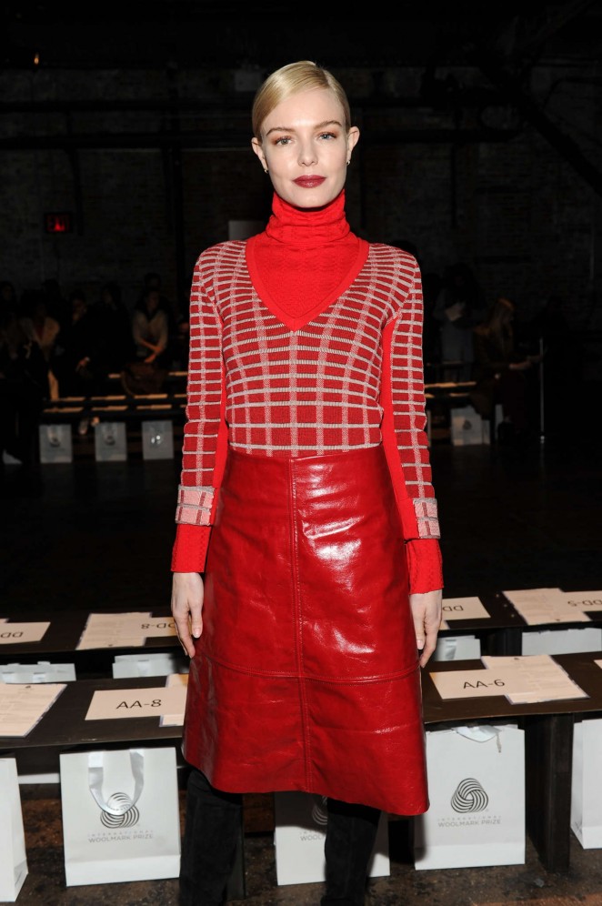 Kate Bosworth - International Woolmark Prize Womenswear Final in NYC
