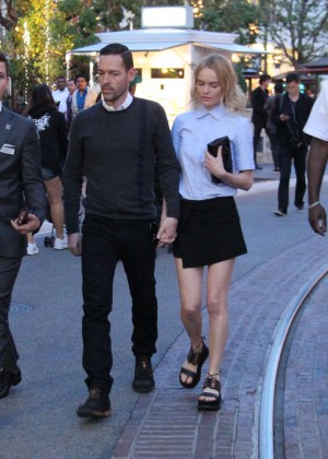Kate Bosworth in Mini Skirt out in Beverly Hills