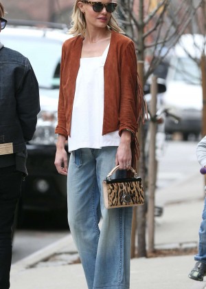 Kate Bosworth in Jeans out in New York City