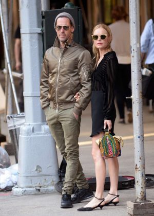 Kate Bosworth out in New York