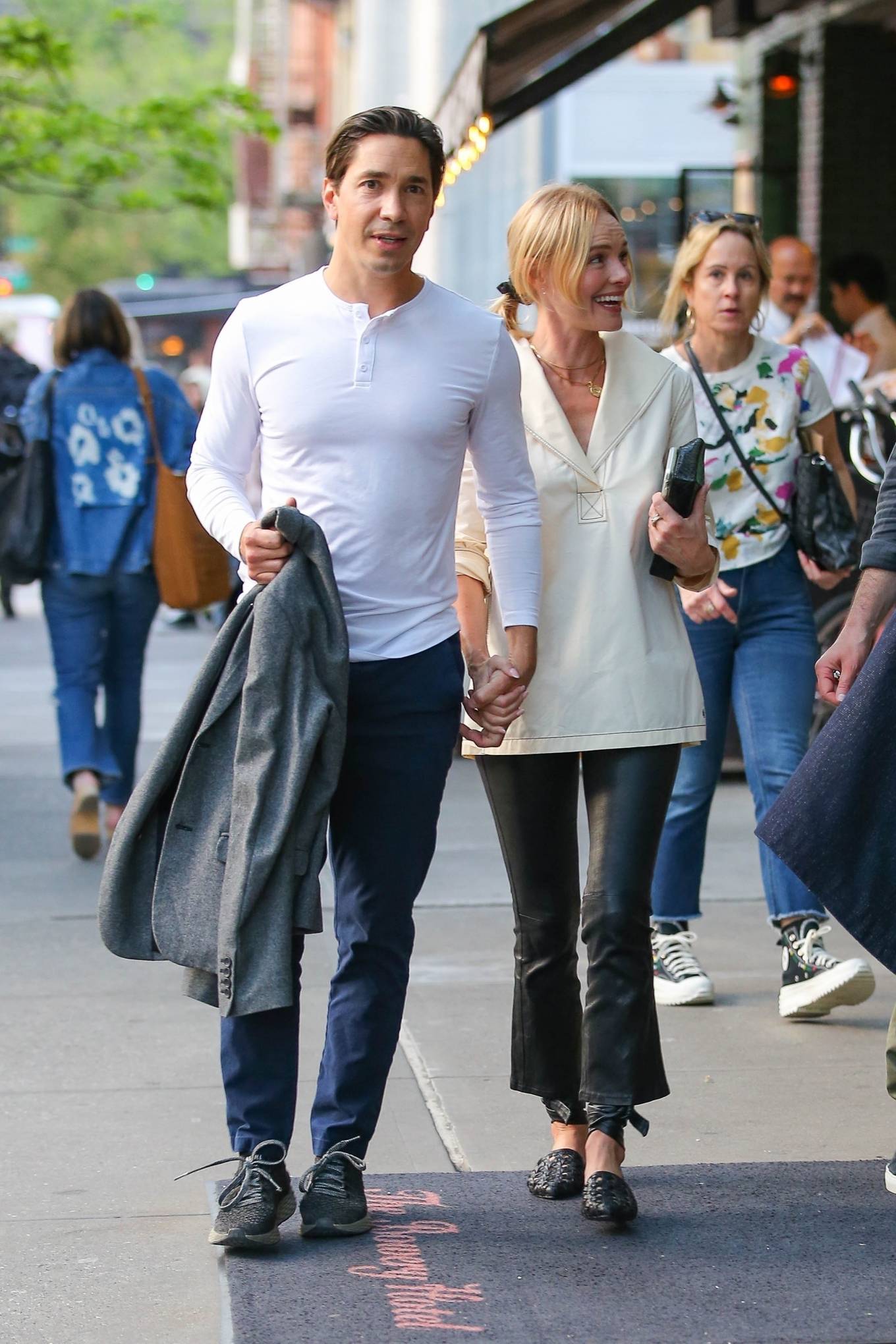 Kate Bosworth - Spotted with her new boyfriend Justin Long in New York