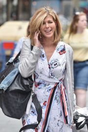 Kate Garraway - Arriving for her Smooth Radio show in London