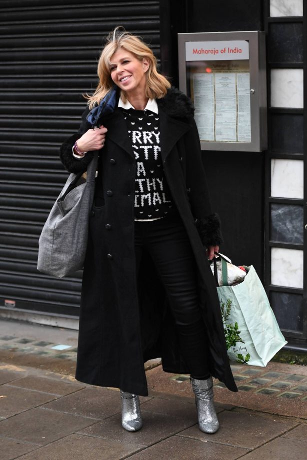 Kate Garraway - Seen arriving at Smooth FM in London