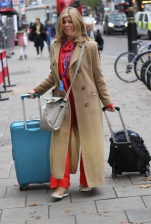 Kate Garraway - Stepping out from Smooth radio in London
