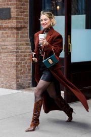 Kate Hudson - Exiting the Greenwich hotel in New York