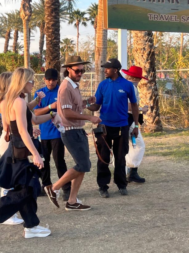 Kate Hudson - With Danny Fujikawa arrive at Coachella Day 3 in Indio